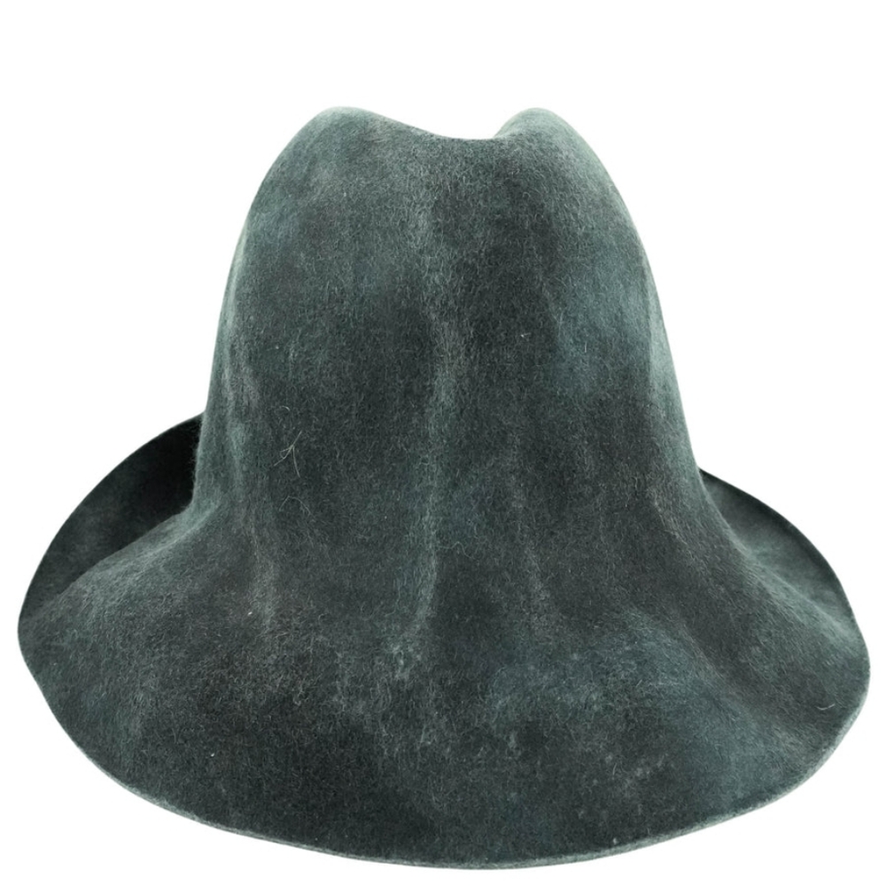 Nwt Reinhard Plank Stylish Dark Blue Gray Felt Hat